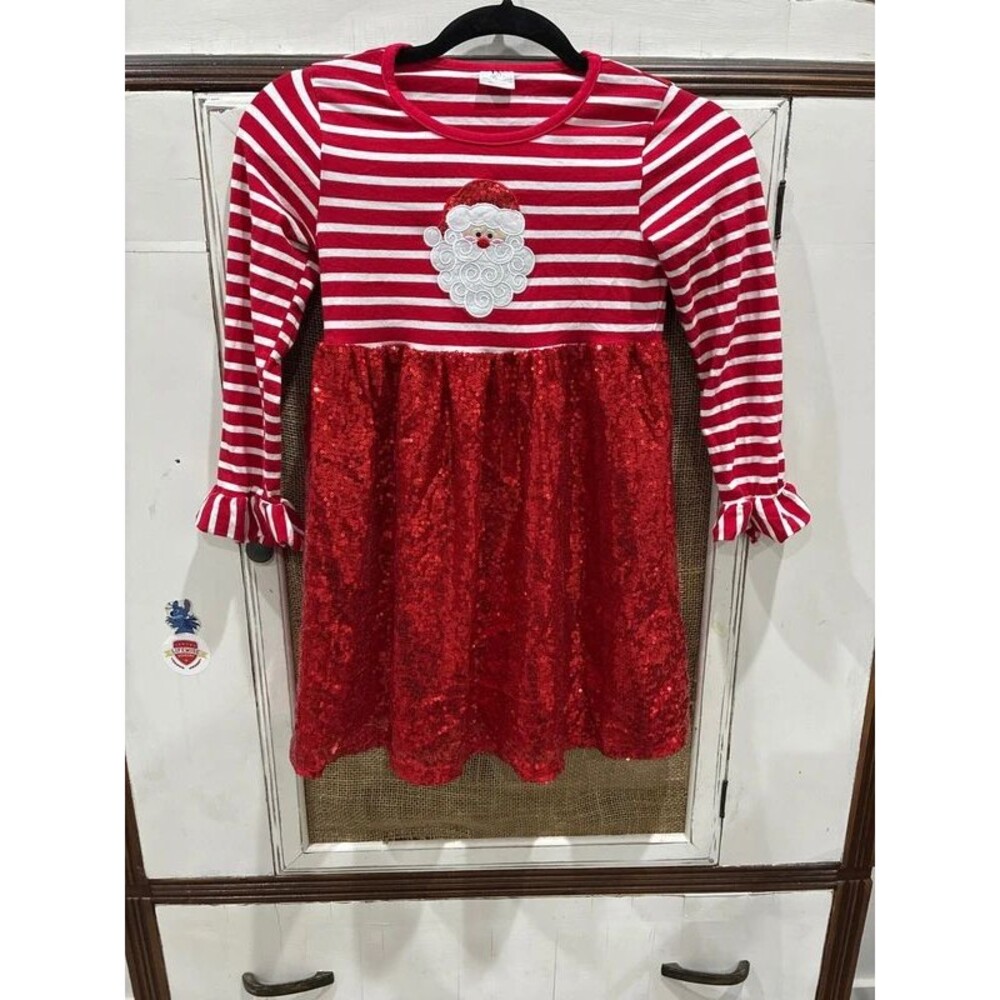 Sequins Santa Dress